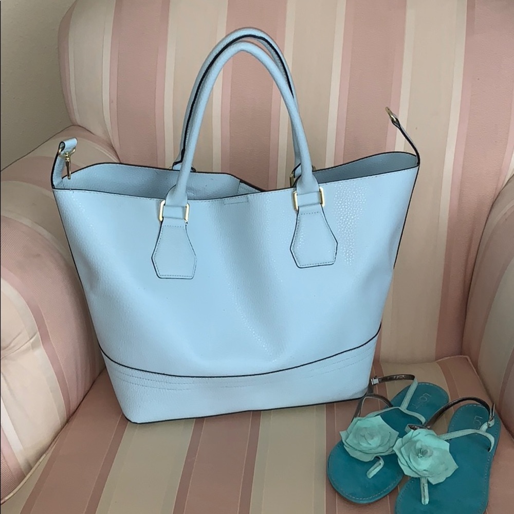 Hand bag with Loft flower sandals